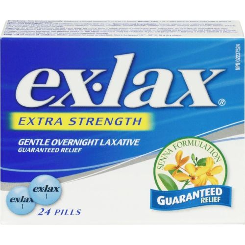 Ex-Lax Extra Strength Pills, 24 Count