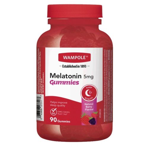 Wampole Melatonin 5 mg, 90 Gummies