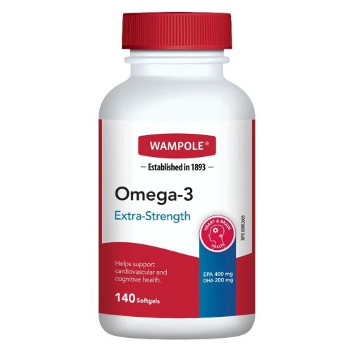 Wampole Omega-3 Extra-Strength, 140 Softgel