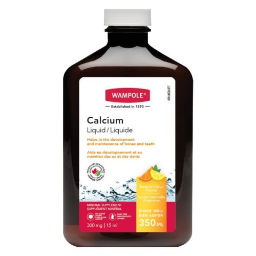 Wampole Calcium 300mg, 350 mL