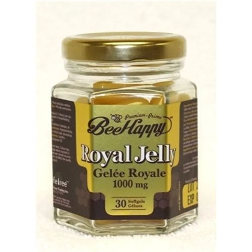 Bee Happy Royal Jelly 1000 mg, 30 Softgels