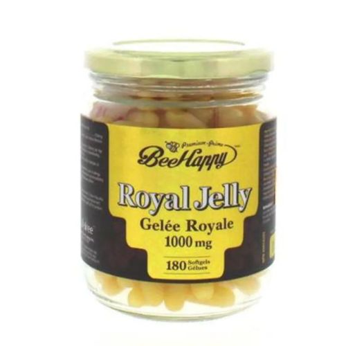 Bee Happy Royal Jelly 1000 mg, 180 Softgels