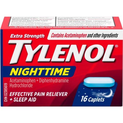 Tylenol  Extra Strength Nighttime Pain Relief & Sleep Aid, 16 Caplets