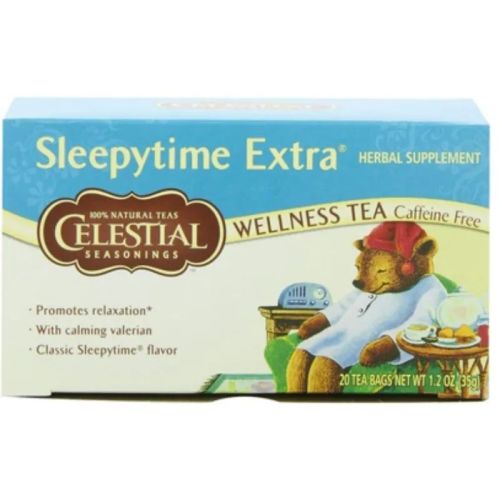Celestial Seasonings Wellness Tea, Sleepytime Extra, 20 bags