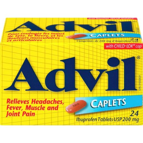 Advil Regular Strength Ibuprofen 200 mg, 24 Caplets