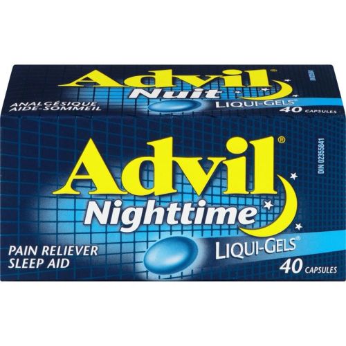 Advil Nighttime Liqui-Gels, 40 Capsules
