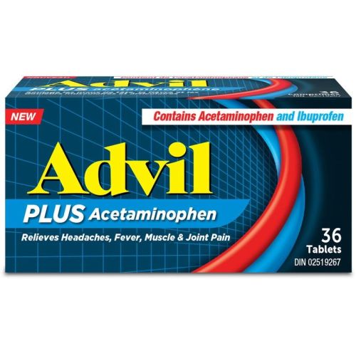 Advil Plus Acetaminophen, 36 Tablets