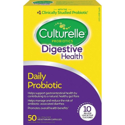 Culturelle Digestive Health Daily Probiotic, 50 Vegetarian Capsules
