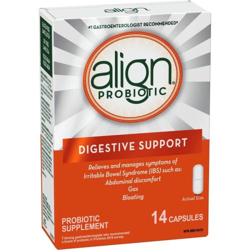 Align Probiotics Daily Probiotic Supplement for Digestive Care, 14 Capsules