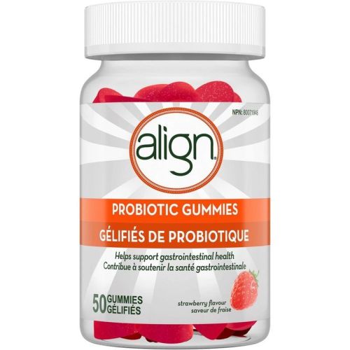 Align Daily Probiotic Supplement, 50 Gummies