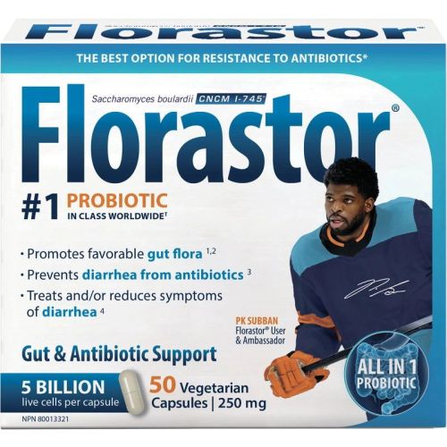 Florastor Probiotic, 50 Vegetarian Capsules