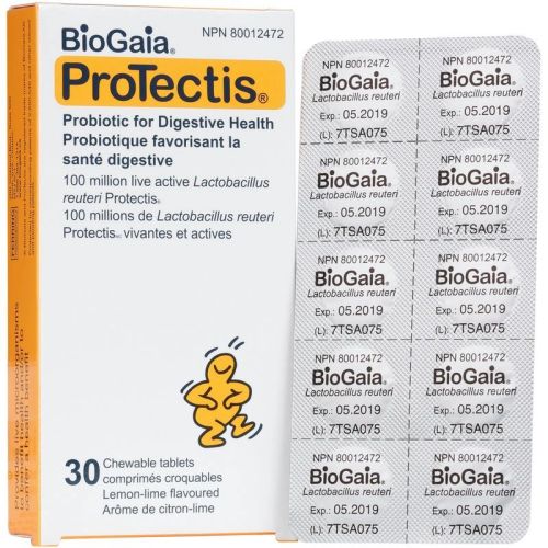 BioGaia Probiotic ProTectis, 30 Chewable Tablets