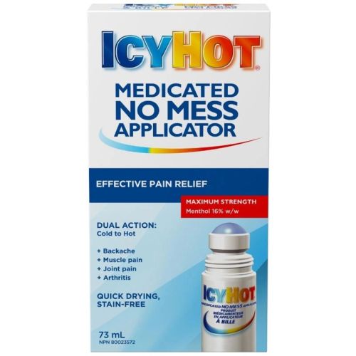 Icy Hot Medicated No Mess Applicator, 73 mL