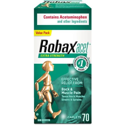 Robax Robaxacet Extra Strength, 70 Caplets