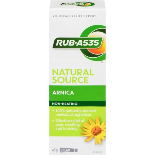 Rub A535 Natural Source Arnica Pain Relief Cream, 65 g