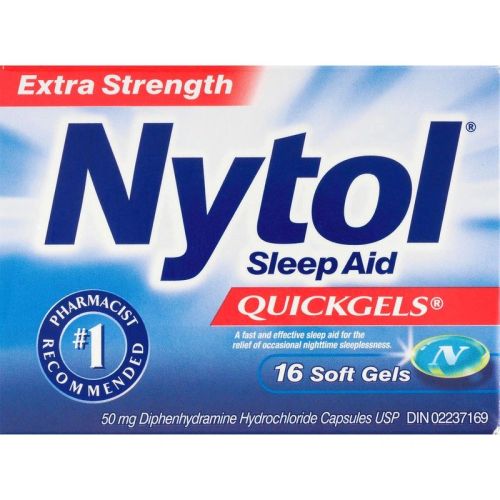 Nytol Sleep Aid QuickGels, 16 Soft Gels