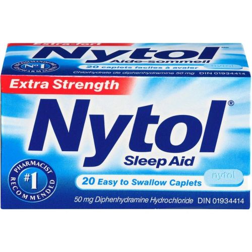 Nytol Sleep Aid, 20 Caplets