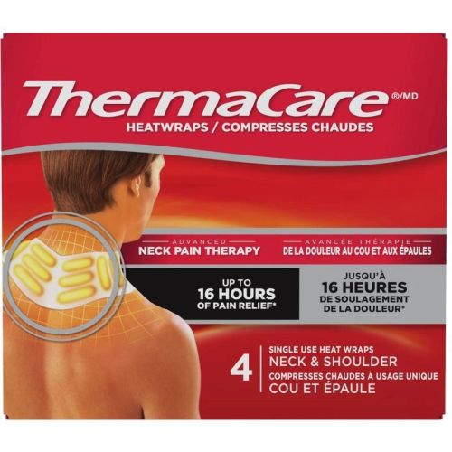 Thermacare Heatwrap Advanced Neck Pain Therapy, 4 Heatwraps