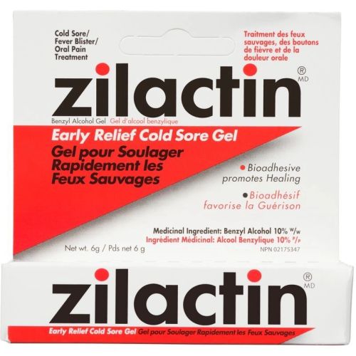 Zilactin Medicated Gel, 6 g