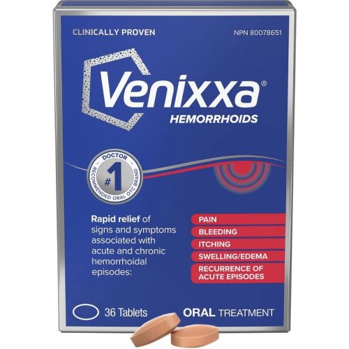 Venixxa Hemorrhoids, 500 mg