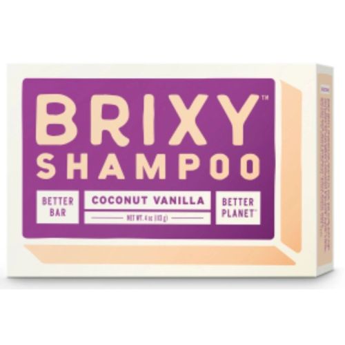 Brixy Shampoo Bar - Coconut Vanilla, 113 g