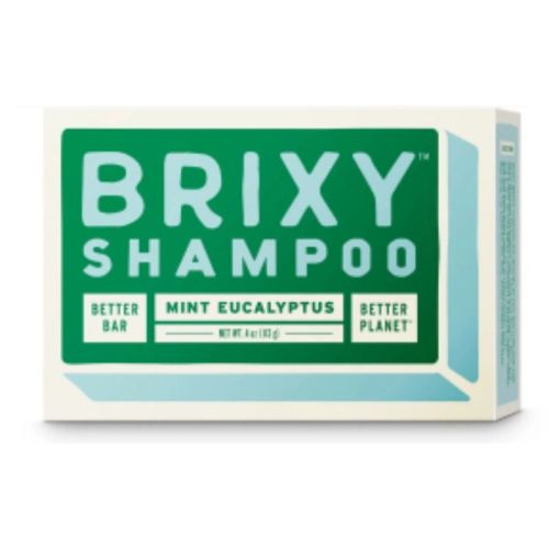 Brixy Shampoo Bar - Mint Eucalyptus, 113 g