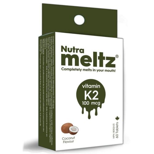 Nutrameltz Vitamin K2 100mcg, 60 Tablets