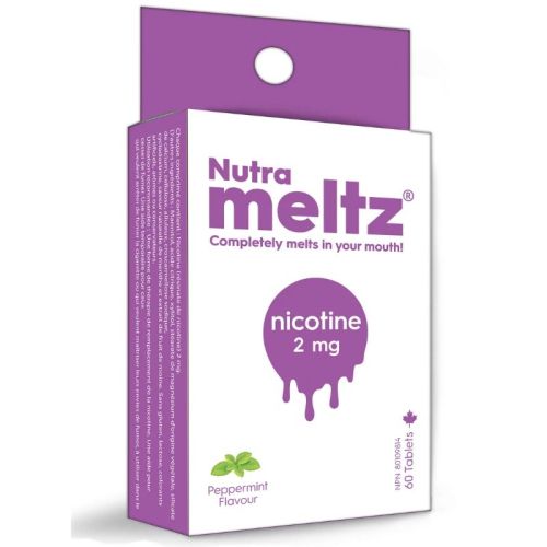 Nutrameltz Nicotine 2mg, 60 Tablets
