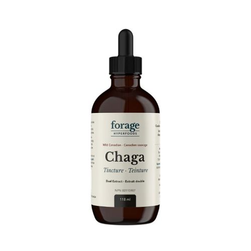 Forage Hyperfoods Chaga Tincture - Original, 118 mL