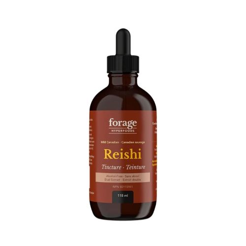 Forage Hyperfoods Reishi Tincture - Alcohol Free, 118 mL
