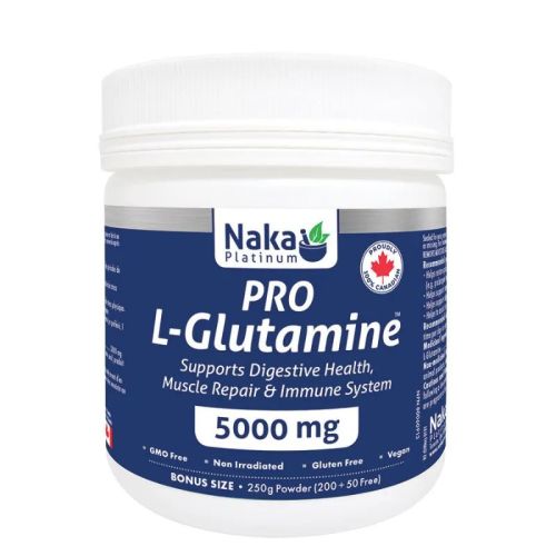 Naka Platinum Pro L-Glutamine, 250g Powder