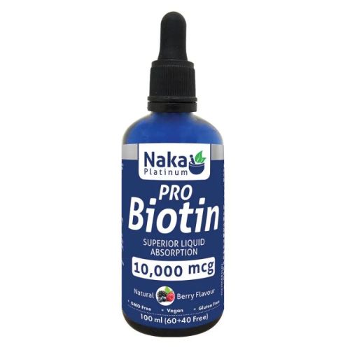 Naka Platinum Pro Biotin 10,000mcg, 100ml