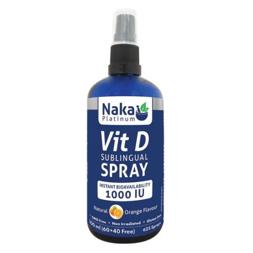 Naka Platinum Vitamin D Spray, 100ml