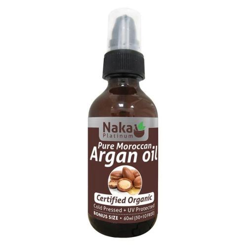 Naka Platinum Cold Pressed Argan Oil, 60ml