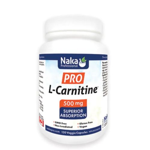 Naka Pro L-Carnitine, 120 vcaps