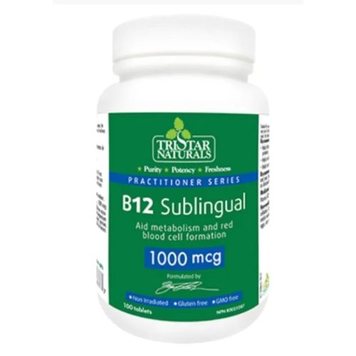 Tristar B12 Sublingual 1000mcg, 100 tablets