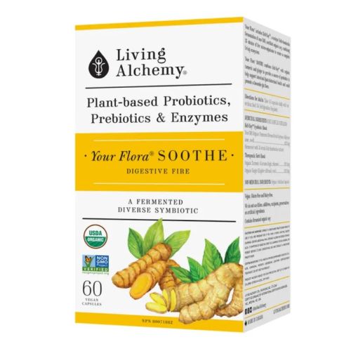 Living Alchemy Your Flora Probiotic Soothe, 60 vcaps