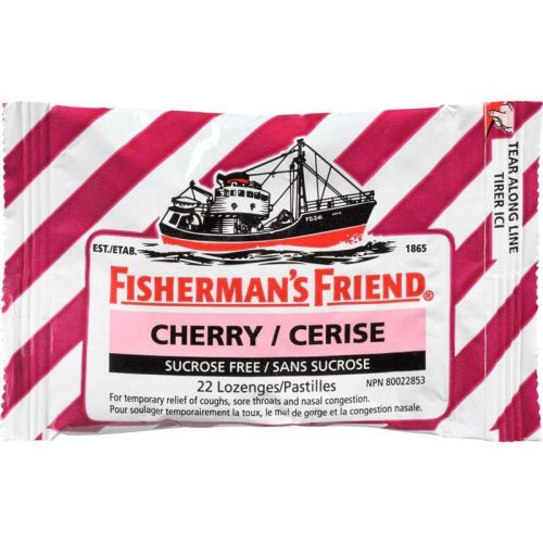 Fisherman's Friend Cherry Sugar Free, 22 Lozenges