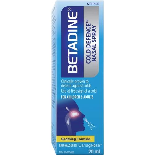 Betadine Cold Defence™ Nasal Spray, 20 mL