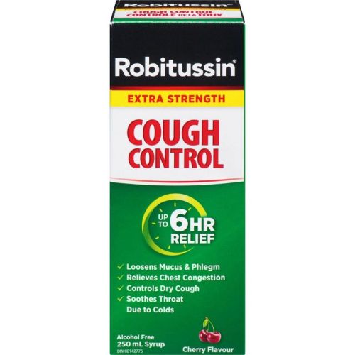Robitussin Extra Strength Cough Control Liquid, 250 mL