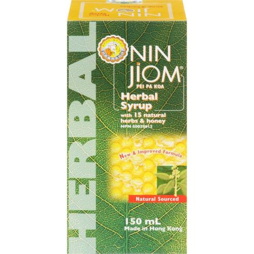 Nin Jiom Herbal Syrup,  150 mL