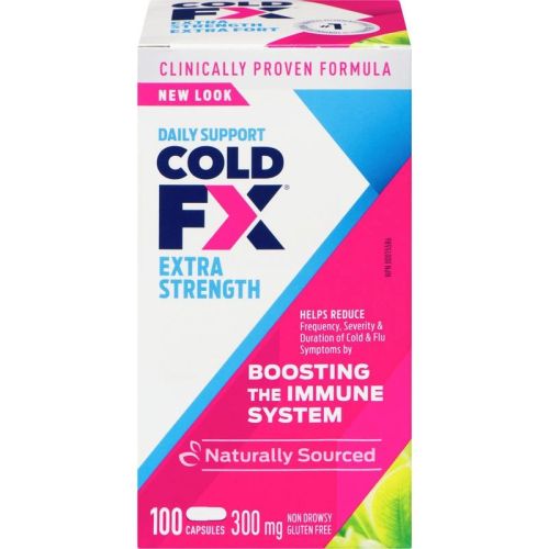 Cold Fx Daily Support Extra Strength, 100 Capsules