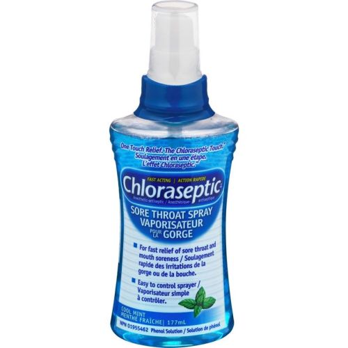 Chloraseptic Sore Throat Spray Cool Mint, 177 mL