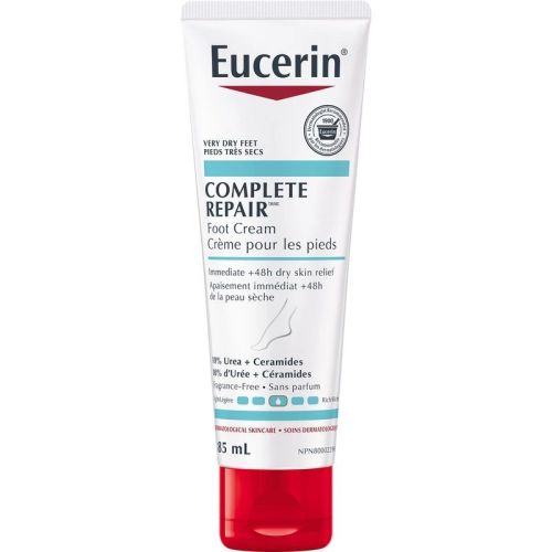 Eucerin Complete Foot Repair Crème, 85 mL