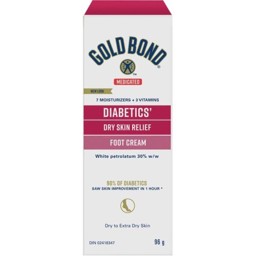 Gold Bond  Diabetic Skin Relief Foot Cream, 96 g