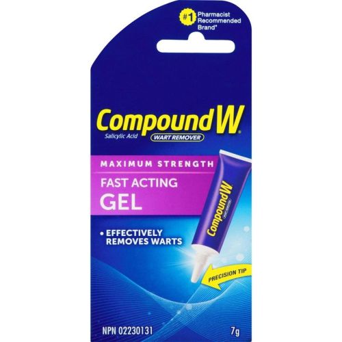 Compound W Maximum Strength Fast Acting Gel, 7 g