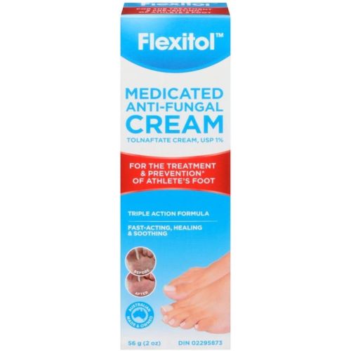 Flexitol Medicated Anti Fungal Foot Cream, 56 g