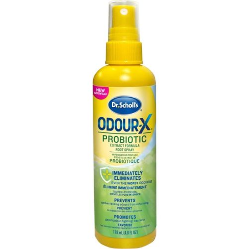 Dr. Scholl's  Odor-X Probiotic Foot Spray, 113 g