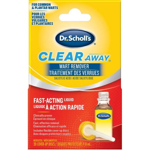 Dr. Scholl’s® Clear Away® Wart Remover Fast Acting Liquid, 10 mL
