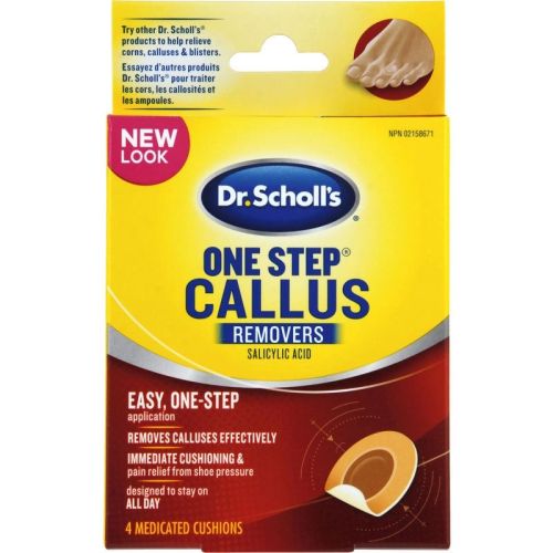 Dr. Scholl’s One Step® Callus Removers, 4 Medicated Cushions